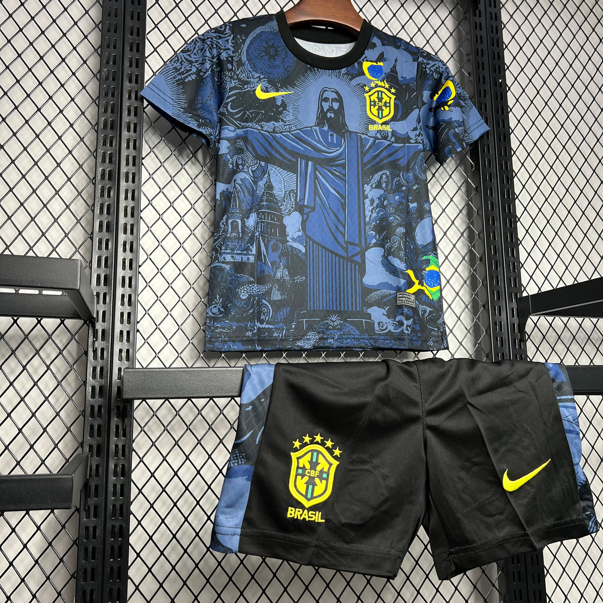 Brazil X Christ 24-25 | Kids Special Edition | Blue – Fandomkits