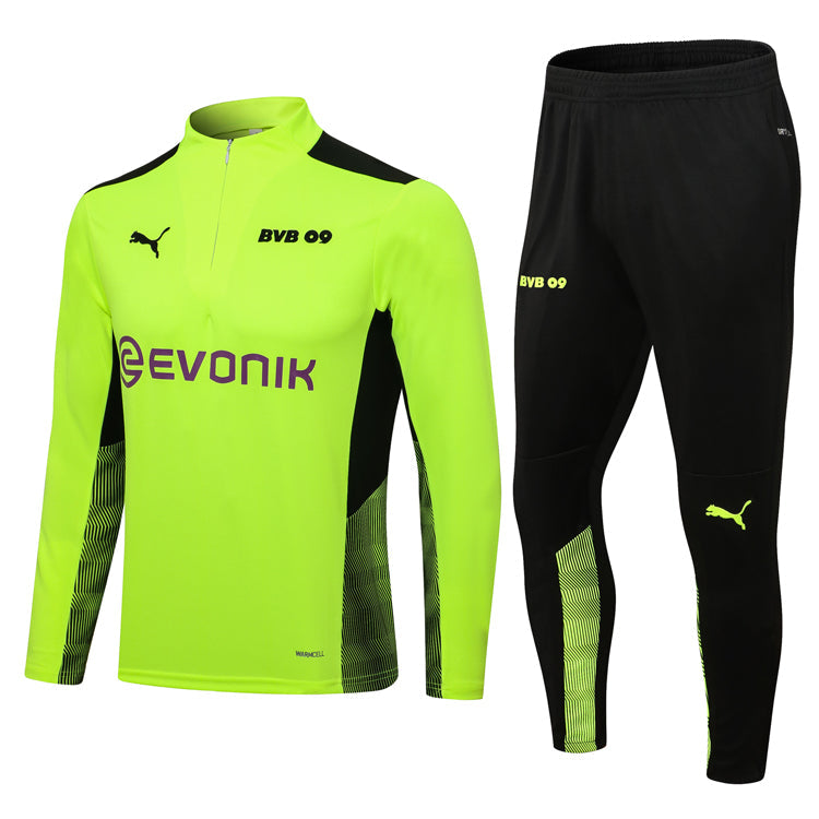 Borussia Dortmund 2021 | Green Tracksuit - FandomKits S FandomKits