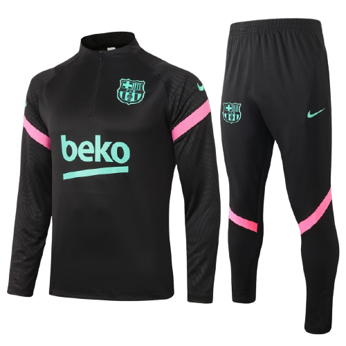 Barcelona Black 20-21 | Tracksuit - FandomKits S FandomKits