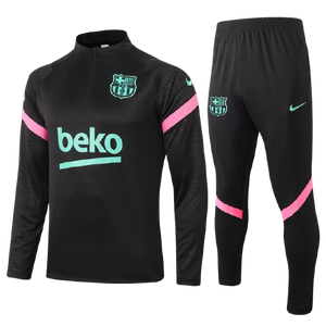 Barcelona Black 20-21 | Tracksuit - FandomKits S FandomKits