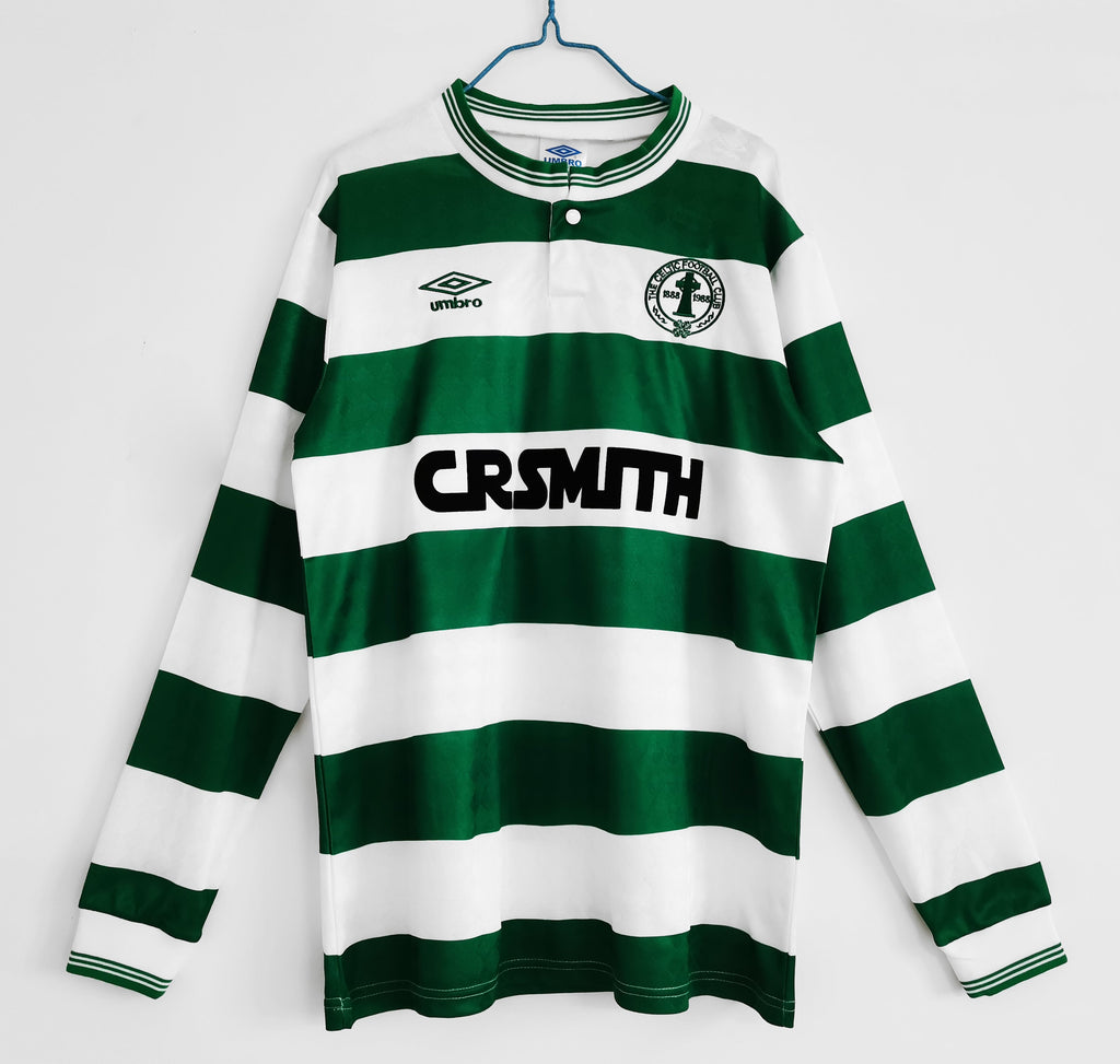 Celtics 87/88 | Long Sleeve | Home - FandomKits S Fandom Kits