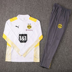 Borussia Dortmund 20-21 | Yellow White Tracksuit - FandomKits FandomKits