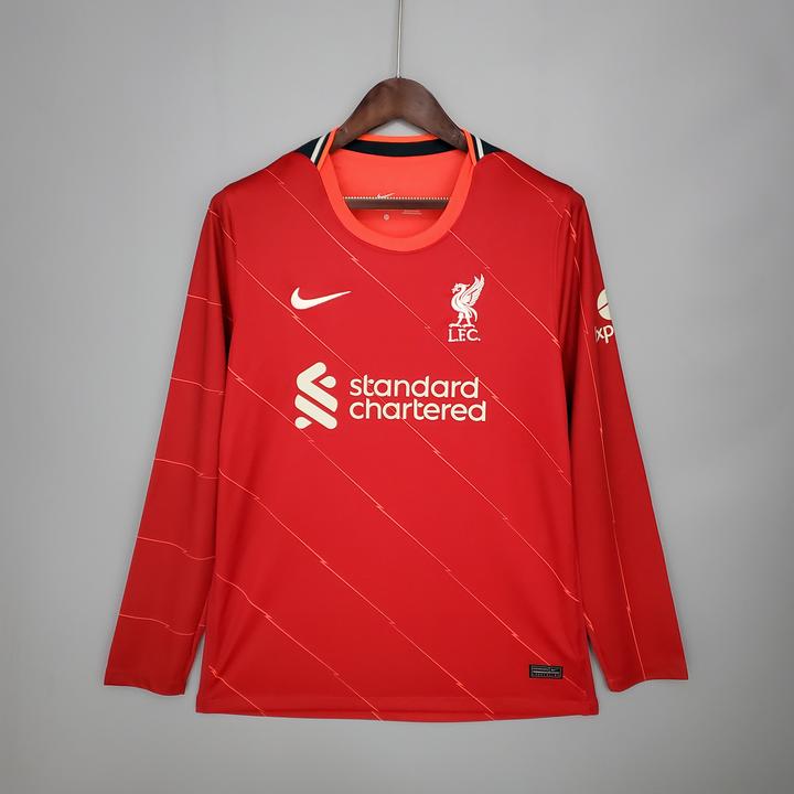 Liverpool 21-22 | Home | Long sleeve - FandomKits S FandomKits