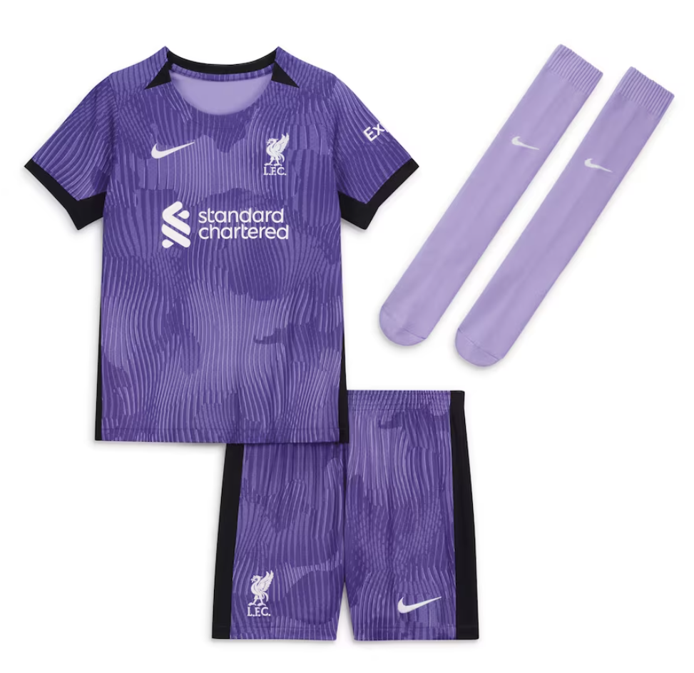 Liverpool M.Salah 23-24 | Kids Third Kit – Fandomkits