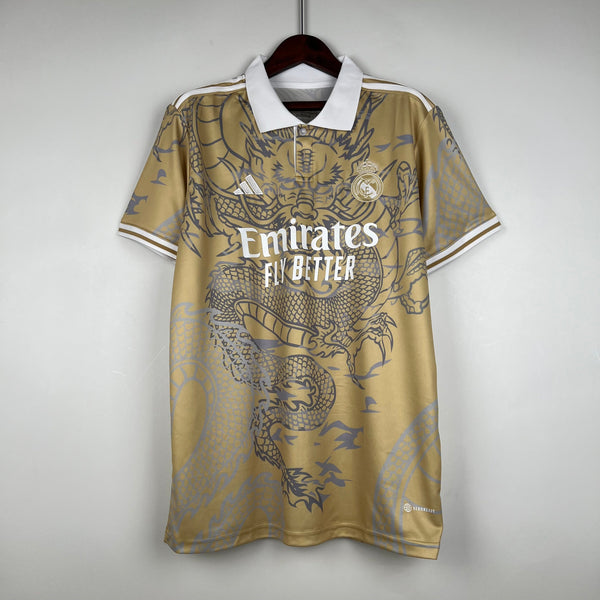 Real Madrid 23/24 Gold Dragon Jersey