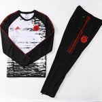 Bayern Munich Black & White Crew Neck 20-21 | Tracksuit - FandomKits FandomKits